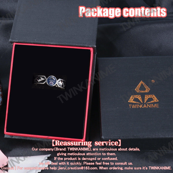 Animation: Hunter x Hunter - Killua Zoldyck S925 Ring for Cosplay Prop - TWINKANIME