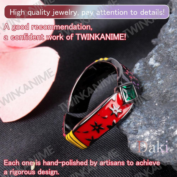 Anime Demon Slayer Daki S925 Ring - TWINKANIME