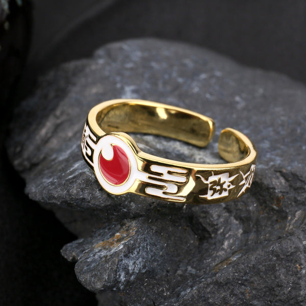 Anime Demon Slayer Himejima Gyoumei S925 Ring - TWINKANIME