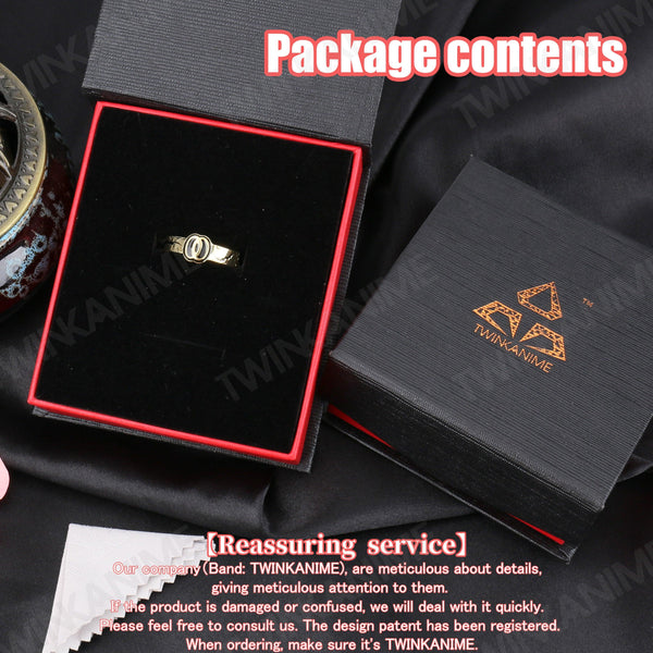 Anime Demon Slayer Shinazugawa Genya S925 Ring - TWINKANIME