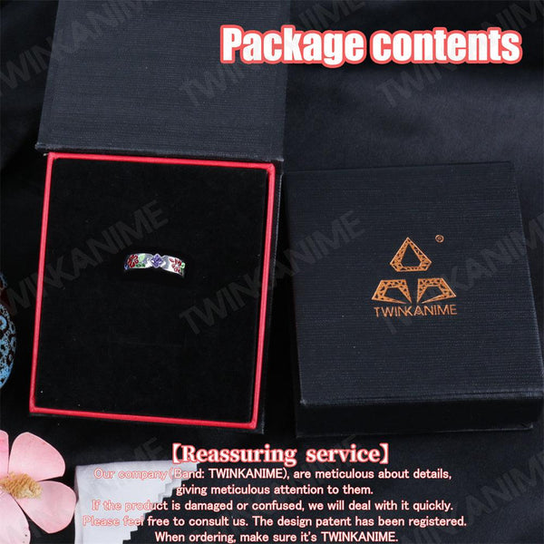 Anime Demon Slayer Tamayo Ring S925 Ring - TWINKANIME