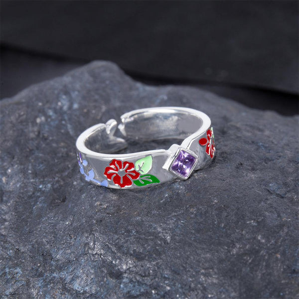 Anime Demon Slayer Tamayo Ring S925 Ring - TWINKANIME