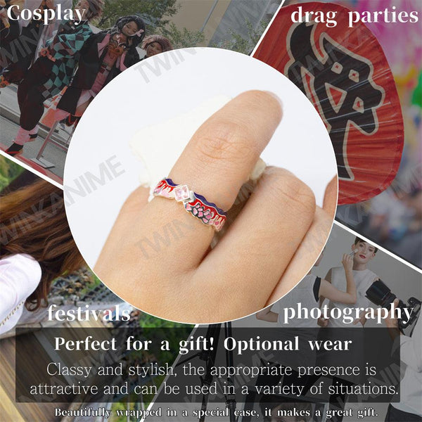 Anime Demon Slayer Ubuyashiki Kagaya S925 Ring - TWINKANIME
