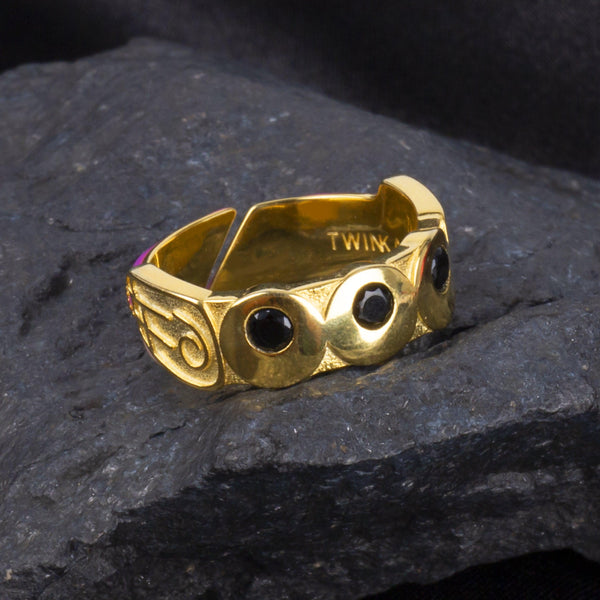 Anime JoJo'S Bizarre Adventure Giorno Giovanna Manga Adjustable S925 Ring - TWINKANIME