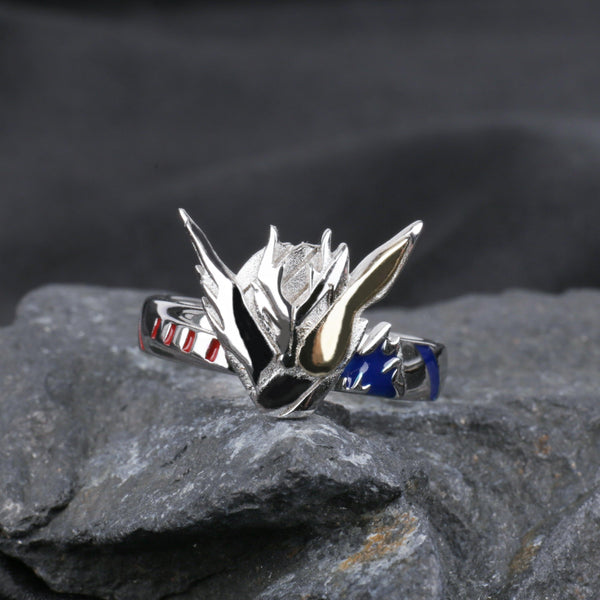 Anime Kamen Rider Build Anime S925 Silver Ring Adjustable - TWINKANIME
