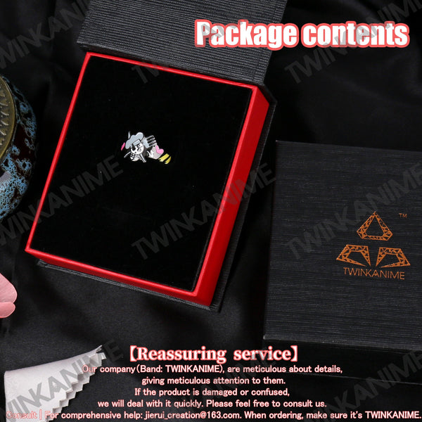 Anime ONE PIECE S925 Vinsmoke Sanji Ring - TWINKANIME