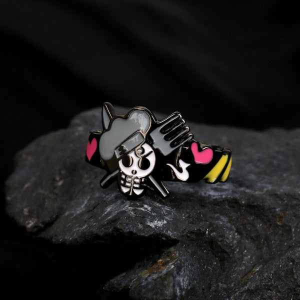 Anime ONE PIECE S925 Vinsmoke Sanji Ring - TWINKANIME