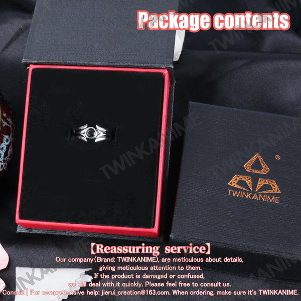 Anime Sword Art Online Kirito S925 Sterling Silver Ring - TWINKANIME