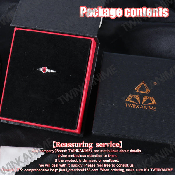 Anime Sword Art Online Yuuki Asuna S925 Sterling Silver Ring - TWINKANIME